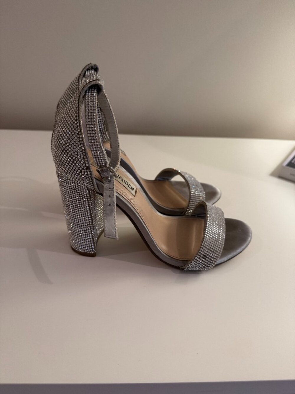 Steve Madden Carrson Rhinestone Heels - Picture 4 of 8